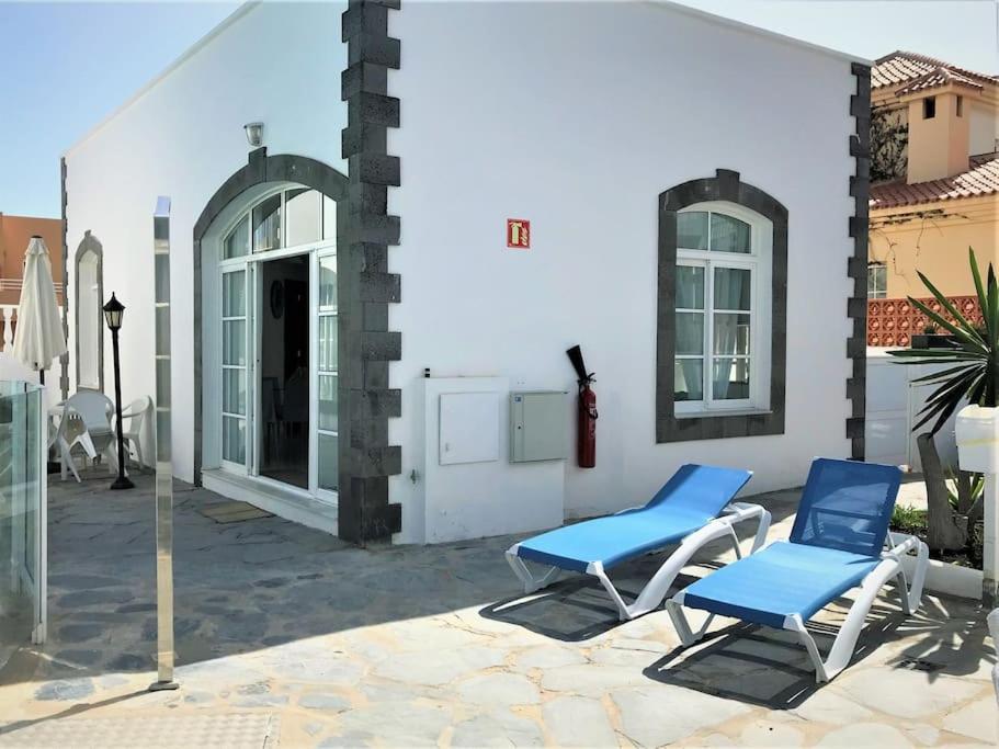 Lovely Villa - Pool Front, Private Roof Terrace, Wifi Fiber Optic Corralejo Extérieur photo
