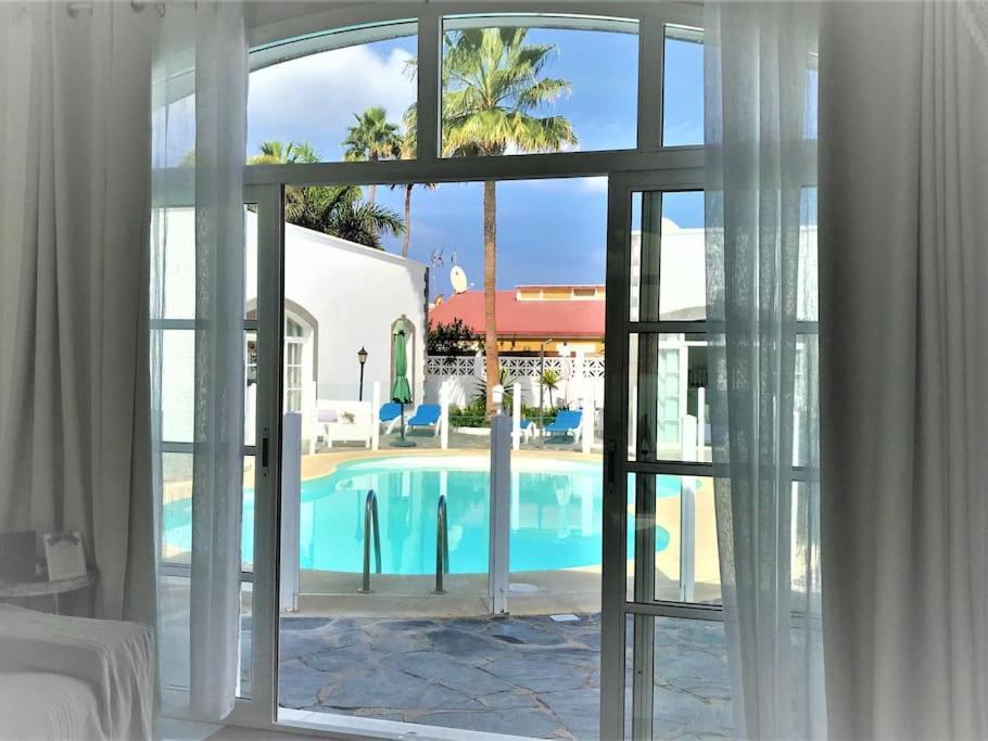 Lovely Villa - Pool Front, Private Roof Terrace, Wifi Fiber Optic Corralejo Extérieur photo